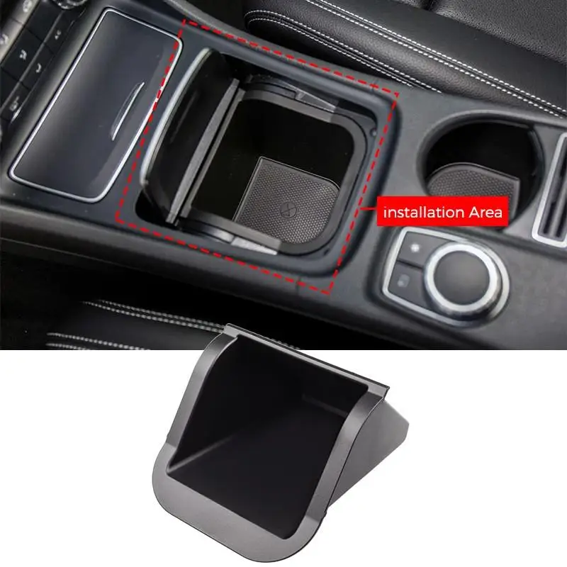 

15W Qi Wireless Charging wirless Charger console Wireless Charger For Mercedes benz A GLA CLA 2014-2019 for iphone for galaxy
