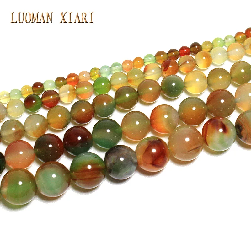 Бусины Павлиньего агата смешанные цвета AAA + для изготовления ювелирных изделий