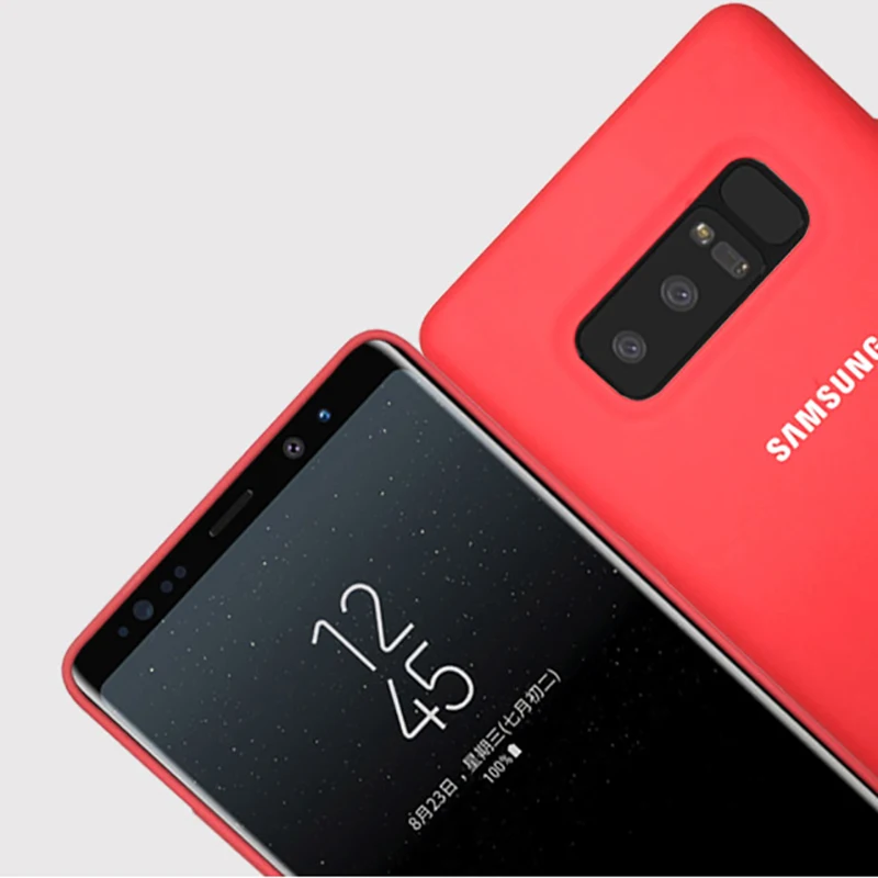 Для Samsung Galaxy Note 8 оригинальный высококачественный мягкий силиконовый защитный