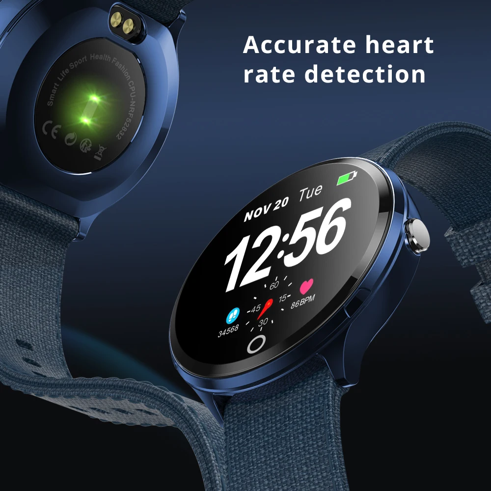 GEJIAN пара смарт часов водонепроницаемый браслет из закаленного стекла умный