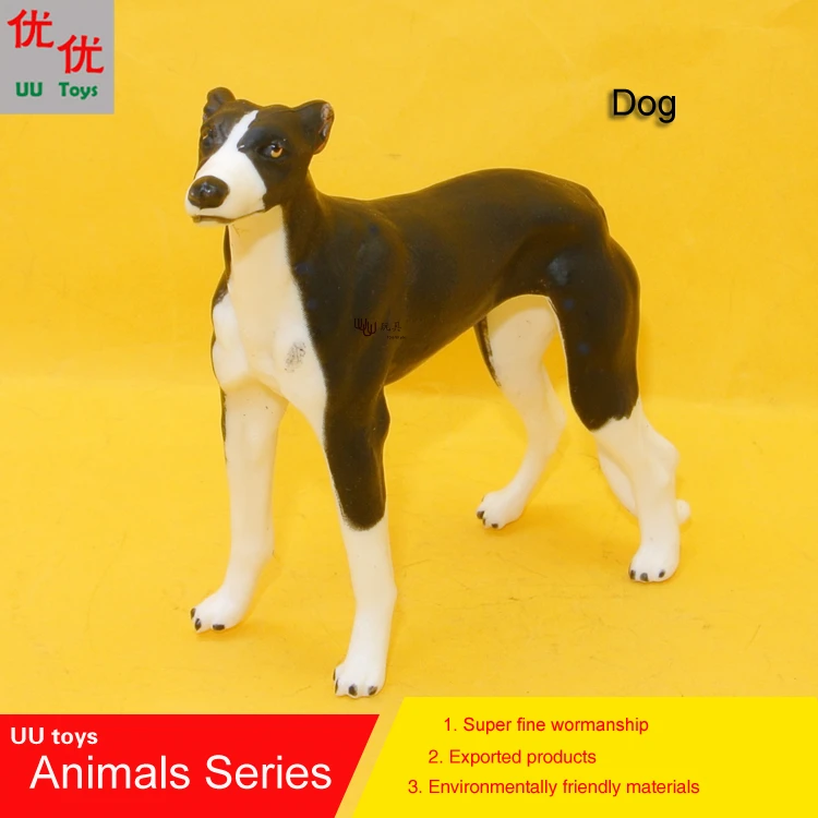 

Hot toys: Dog simulation model Animals kids toys children educational props