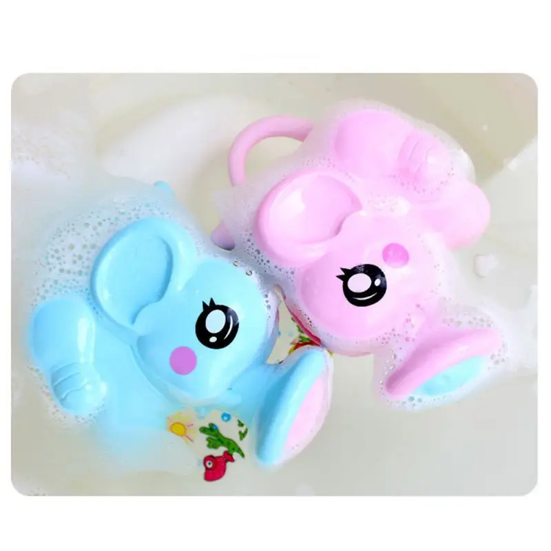 Classic Baby Bath Toy Lovely Bathroom Shower Water Beach Toy Interactive Swimming Elephant Shape Water Spray Kids Bath Tool Toys