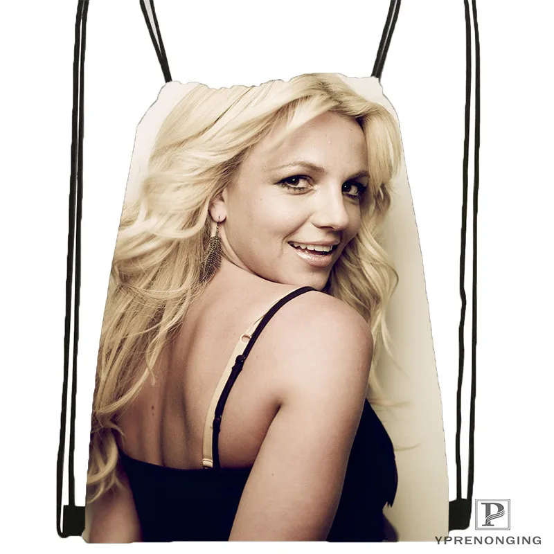 Сумка рюкзак на шнурке заказ britney spears chica con милый детский сумка портфель (черная