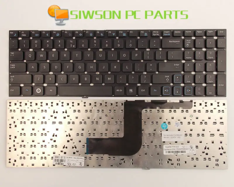 

Новая клавиатура US Version для Samsung RV509 NP-RV509 Black
