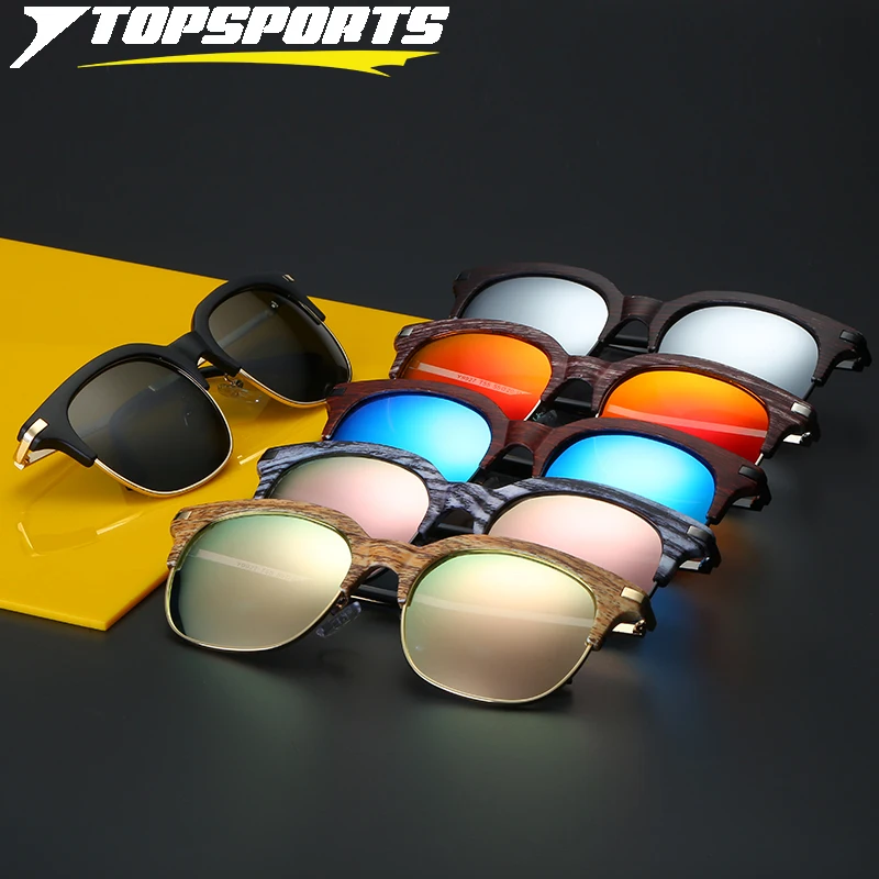 Солнцезащитные очки TOPSPORTS женские в стиле ретро поляризационные зеркальные