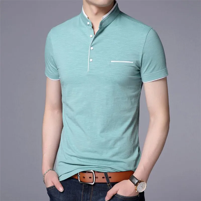 Футболка мужская приталенная с коротким рукавом х/б|Мужские футболки| |