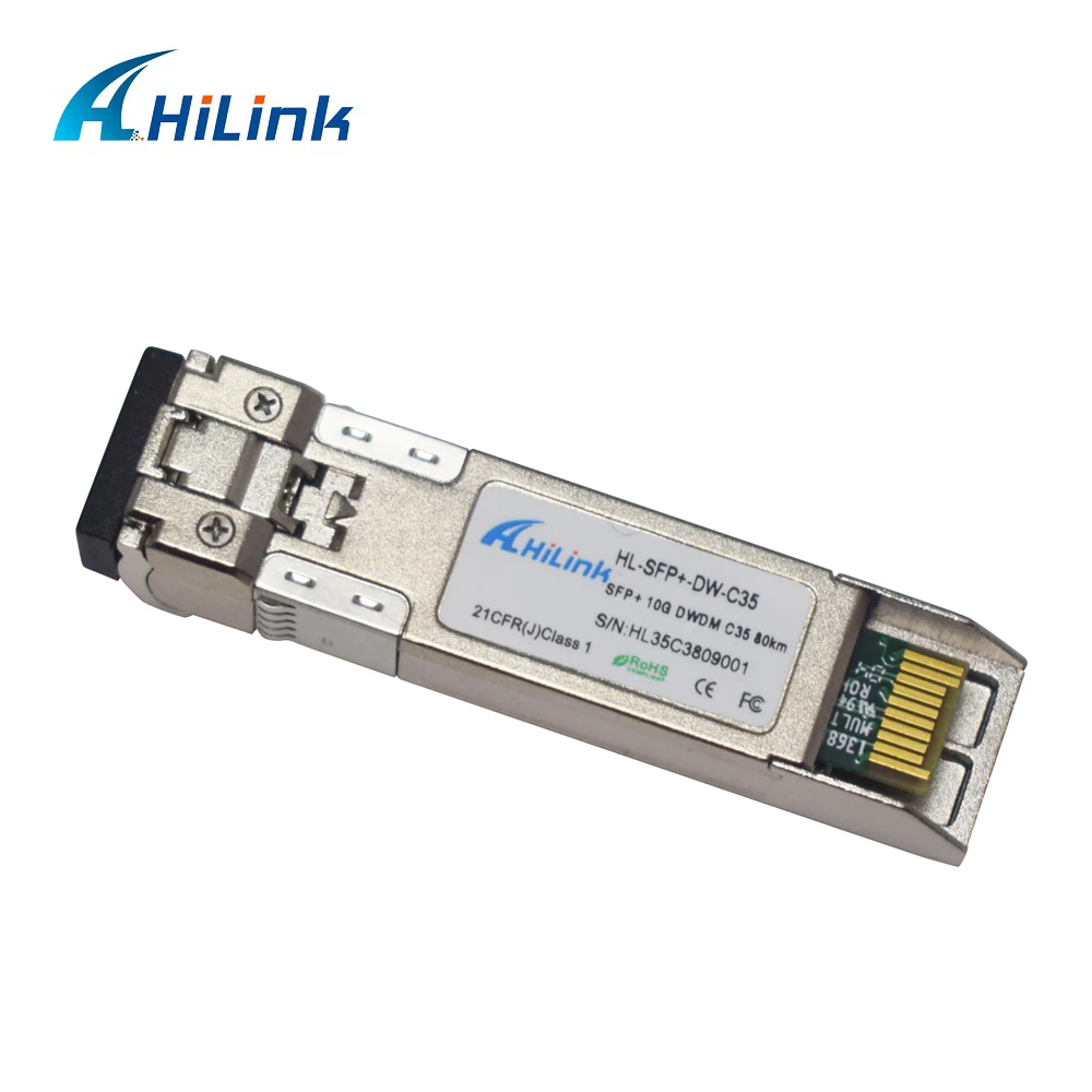 Hilink гарантия качества 10g DWDM SFP 80km C36 DDM волоконно оптический|Оптоволоконное
