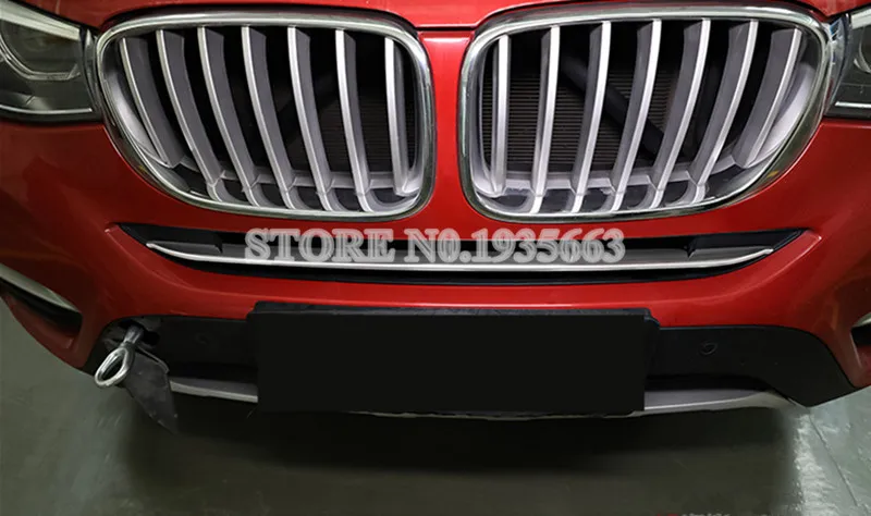 Для BMW X4 F26 нержавеющая передняя решетка сетка литье покрытие отделка 2014 2017 1