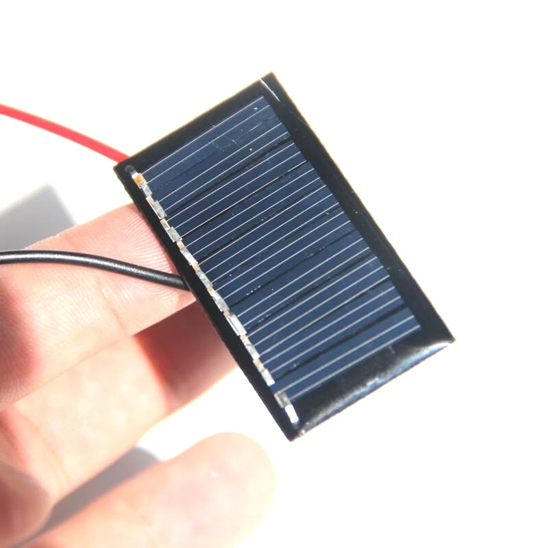 BUHESHUI 5V 25MA мини модуль солнечной батареи + кабель DIY поликристаллическая солнечная