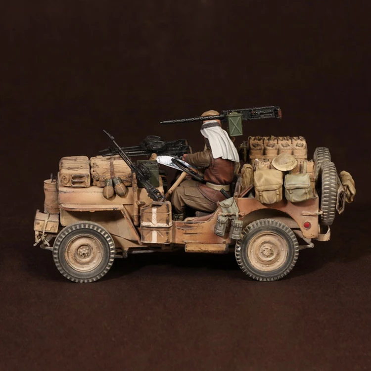 1/35 Смола вторая мировая война армия Современная Южная Африка джип машина военная