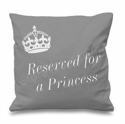 Новинка предназначенное для принцессы Подушка Чехол девочек розовая корона