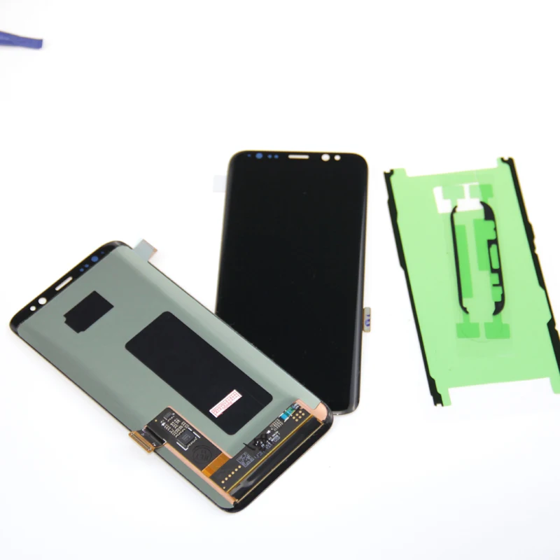 Супер AMOLED для samsung Galaxy s8 G950F G950A G950FD ЖК дисплей с сенсорным дигитайзером в сборе +