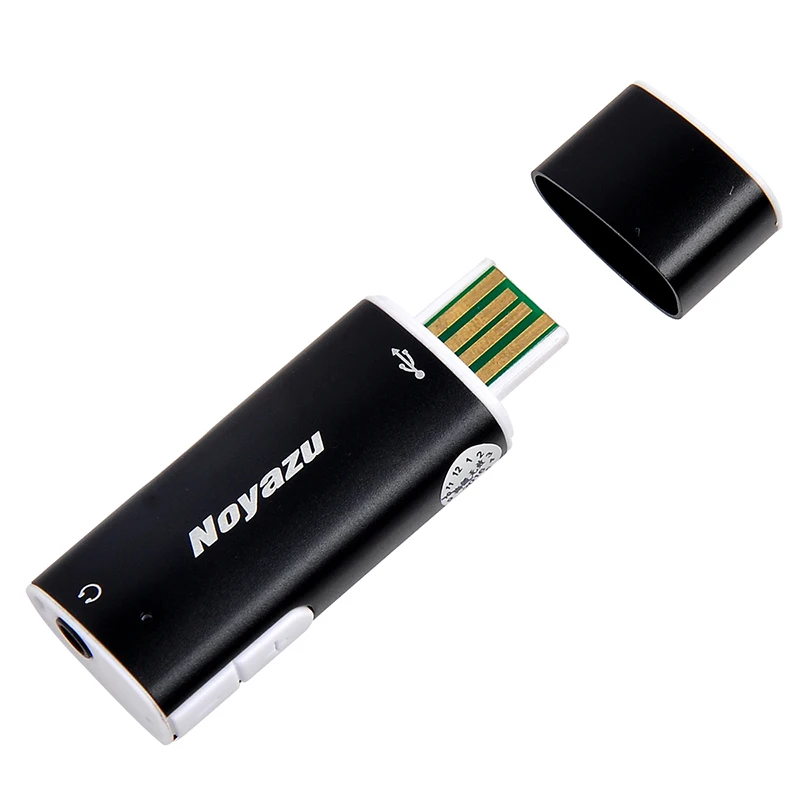 NOYAZU V17 самый маленький профессиональный 8 ГБ Мини Диктофон MP3 плеер USB цифровой