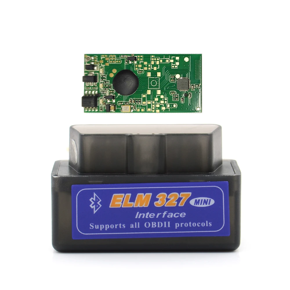 Автомобильный сканер кодов Super Mini Elm327 Bluetooth OBD2 2 1 Elm 327 OBDII адаптер для Android Torque с
