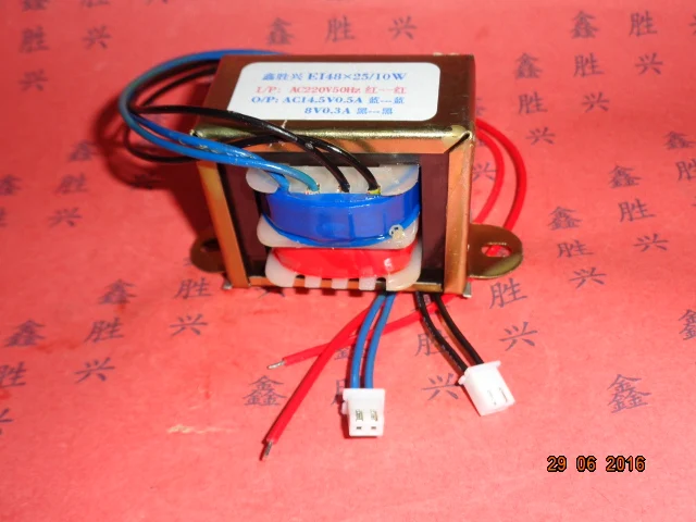 14 5 V 0.5A 8V 0.3A трансформатор 220V вход 10VA EI48 * 25 электрический экран Мультимедиа