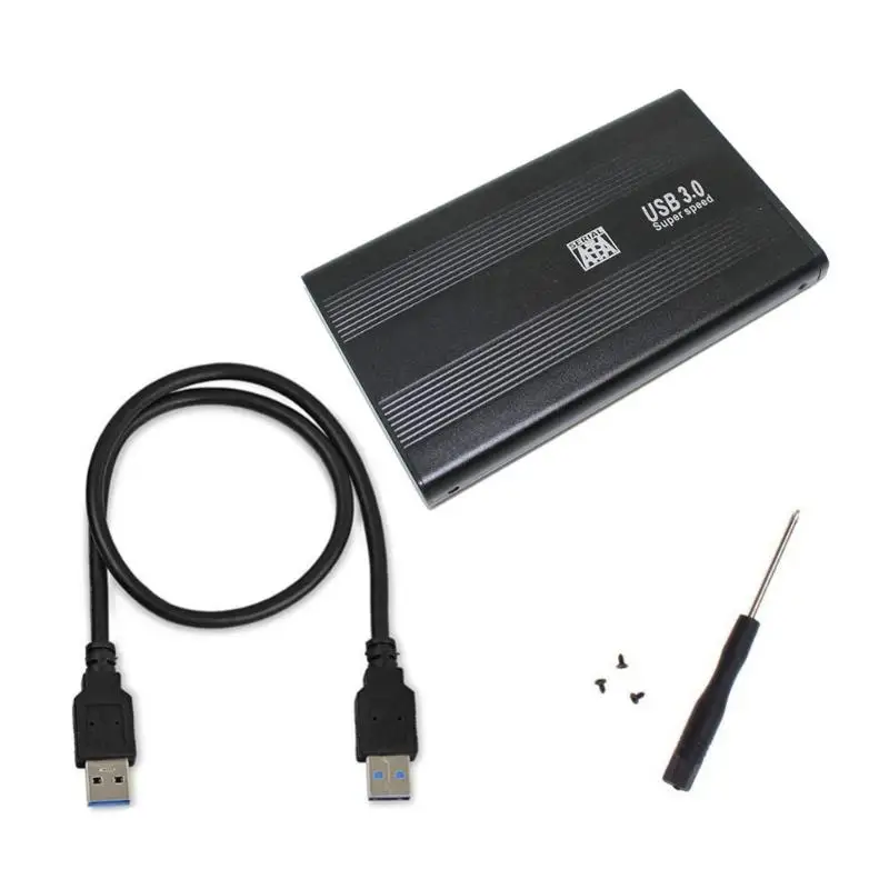 USB 3,0 SATA 2," дюймовый корпус жесткого диска HDD корпус жесткого диска алюминиевый коробок для Windows 7/8/98/ME/2000/XP или Mac OS