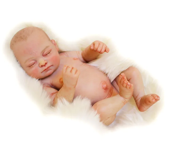 Настоящая мягкая виниловая Кукла Reborn Baby Реалистичная Высококачественная