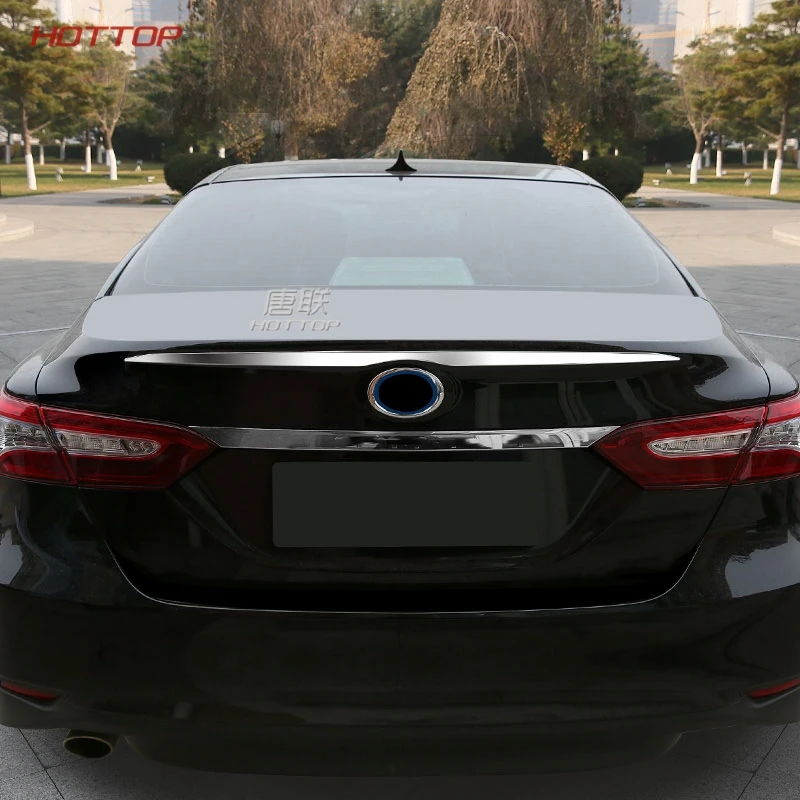 Накладка на задний багажник для Toyota Camry 2018 ABS хромированные аксессуары Авто
