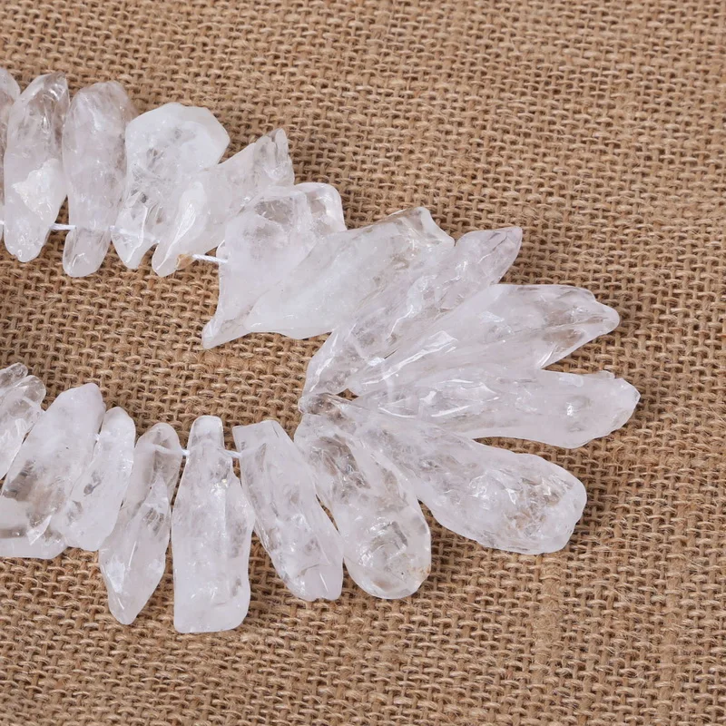

Hot Sale 20-50mm Strand 15" Chip Beads Freeform Gravel Bead Natural Stone Chips Crystal Beads for DIY Fashion Jewelry Bracelet