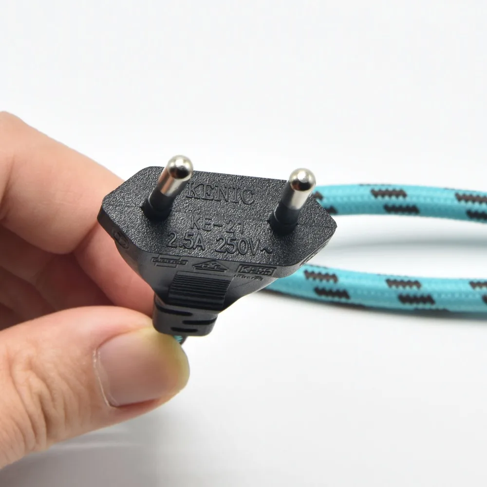 1 шт. плетеный шнур питания для лампы 8 мм2 304 м|power cord|power cord with switchlamp power |