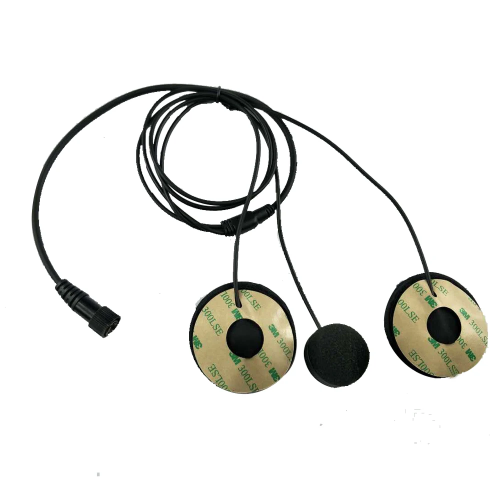 2 pin Motorcycle Full Face Helmet Headset Earpiece For Motorola GP68, GP88, GP88S CP150, CP200 XTN446 CT150, CT250 Radio