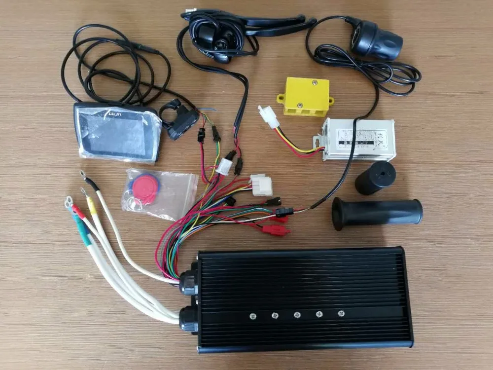 High Speed Electric DIY Motorcycle DIY 72v 5000w Electric bike Kit Electric Bike Conversion Kit