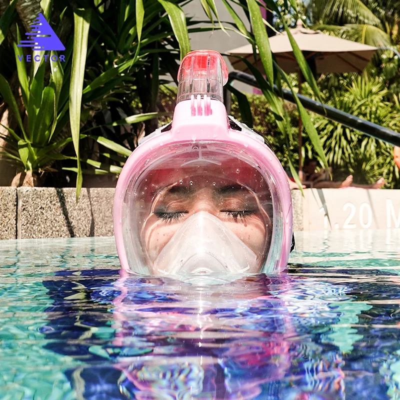 Маска для подводного плавания Scuba безопасная и водонепроницаемая