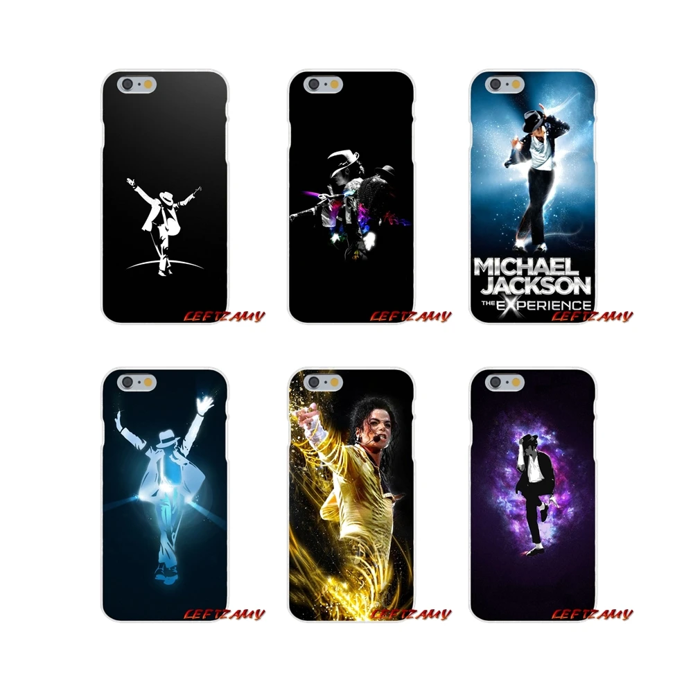 Для iPhone X XR XS MAX 4 4s 5 5S 5C SE 6 S 7 8 Plus Майкл Джексон танцующий король аксессуары чехлы