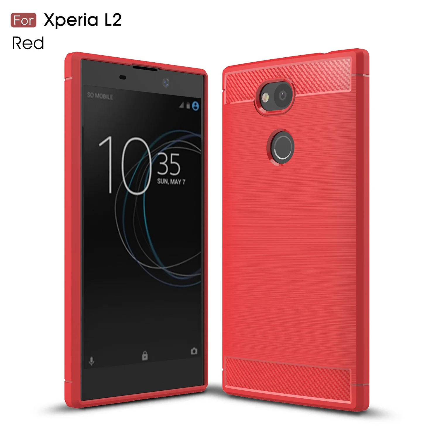 Чехол wolfsay для Sony Xperia L2 чехлы L 2 чехол телефона из мягкого ТПУ резиновый 5 5&quot |