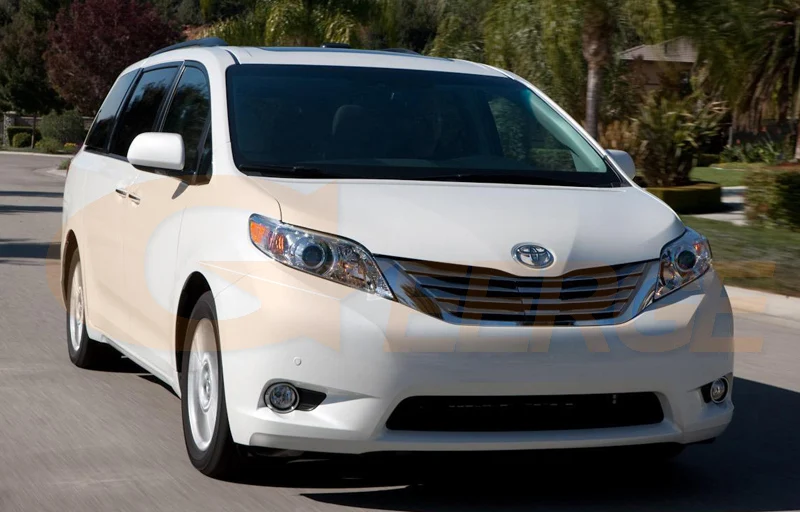 Для Toyota Sienna 2011 2012 2013 отличное Ультра яркое освещение CCFL ангельские глазки комплект Halo Кольцо