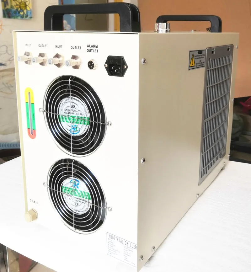 Лазерная гравировальная машина 220 V/110 V CW5202 охлаждения лазерного станка лазерной гравировки и резки 6090/1390/1810 охлаждения 100 Вт or150w лазера