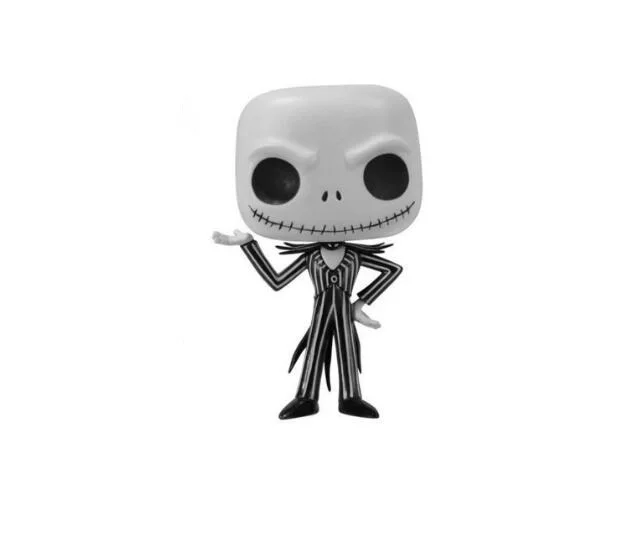 10cm Кошмар перед Рождеством Хэллоуин Город Тыква король Джек Wacky воблер Bobble Head фигурка коллекционная игрушка - Цвет: 10cm