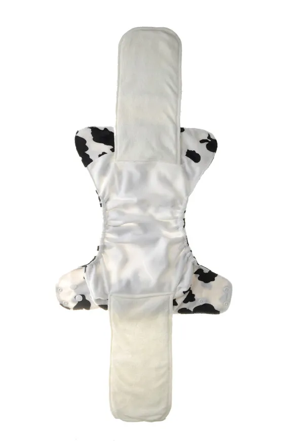 Бесплатная доставка тканевые подгузники Все в одном с милым принтом кошки