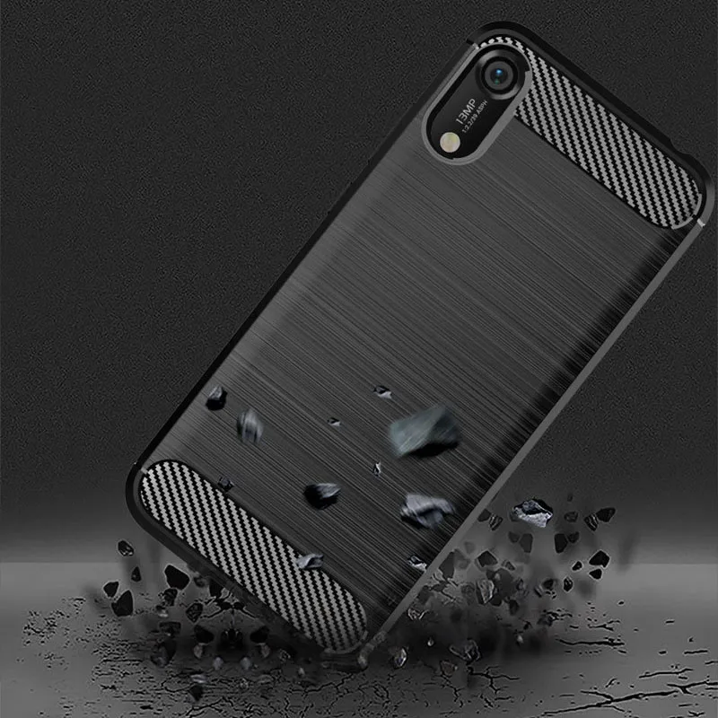 Амортизационный чехол из мягкого ТПУ с защитой от царапин углеродного волокна