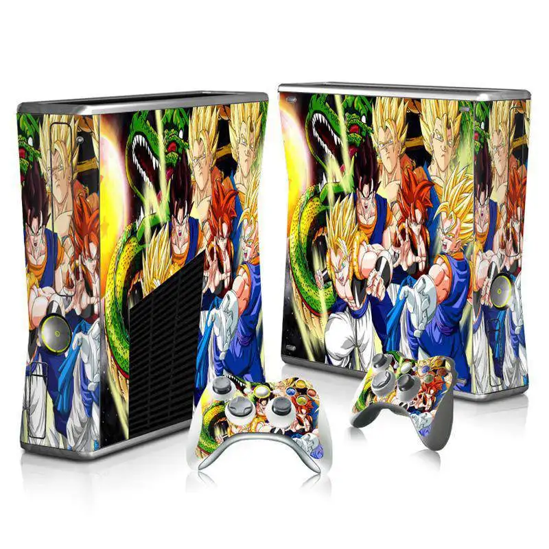 Камуфляжная Виниловая наклейка для Xbox 360 Slim консоль+ 2 контроллера чехол Jogo для Microsft Xbox 360 тонкий аксессуар