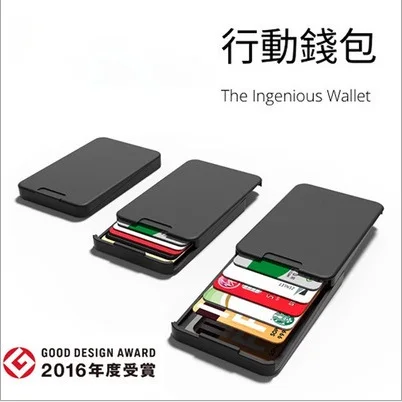 Gibo Auja- Brand Minimalist   Wallet Slim Card Holder Card Case Money Clamp Men Wallet Mini Travel Wallet Organizer