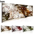 DIY Алмазная картина, вышивка крестом, ремесла, абстрактный цветок лилии, 5D дрель, мозаика, полностью квадратная круглая вышивка, флуоресцентная цветная