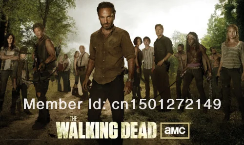08 The Walking Dead TV Series Show Season 3 III [] 24&quot40&quotPoster|season line|season caretv removal |