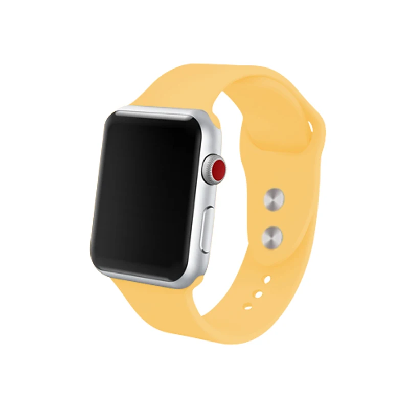 Каменный спортивный ремешок 44 мм для Apple Watch Series 4, античный белый ремешок для часов 40 мм, силиконовые браслеты для Apple Iwatch, наручные браслеты 38 мм