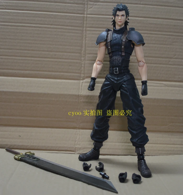 Оригинальная игра искусство KAI Final Fantasy XV Zack ярмарка ПВХ фигурка Коллекционная модель игрушки 26 см