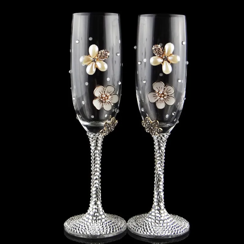 Роскошные креативные подарки ручной работы 2 шт./компл. Свадебные очки для декора