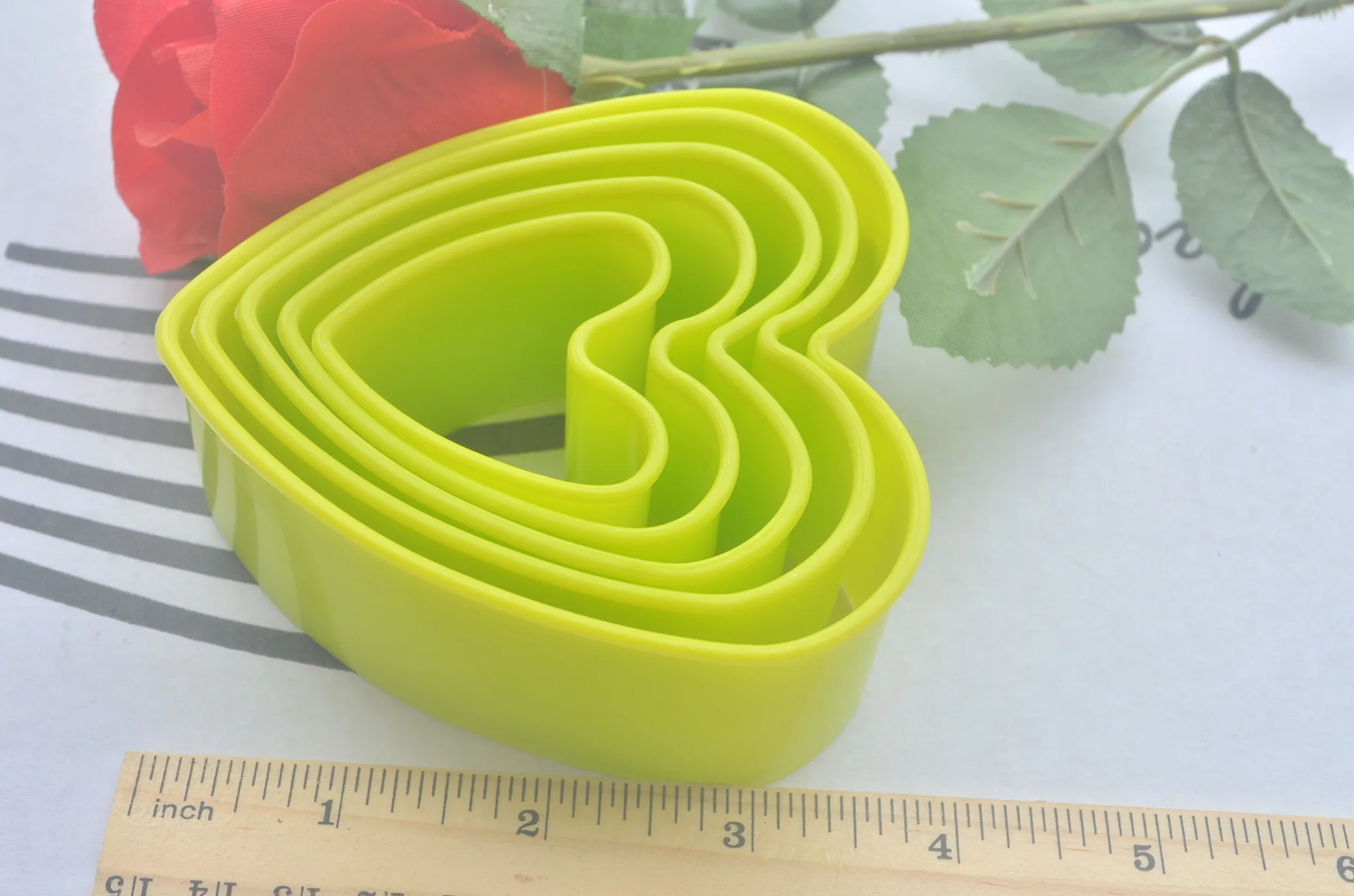 5 шт./компл. пирог плесень любовь резки формы сахарного печенья DIY