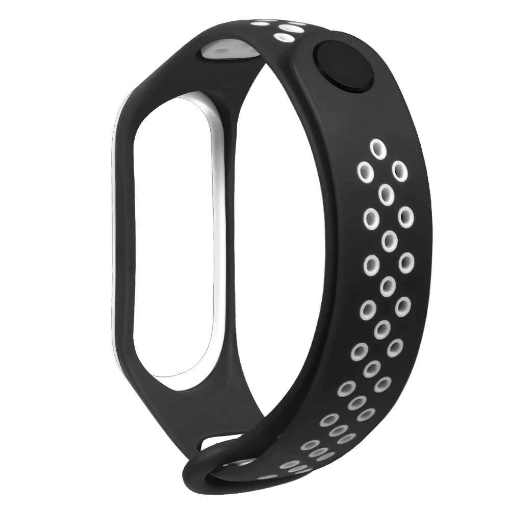 Ремешок силиконовый для Xiaomi Mi Band 3 спортивный браслет 3|Ремешки часов| |
