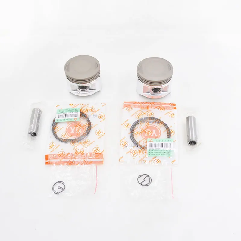 

Motorcycle 49 mm Piston Bore 13mm Pin Ring Gasket Set For Yamaha XV250 Qianjiang QJ250-H XV QJ 250 Egine Spare Parts