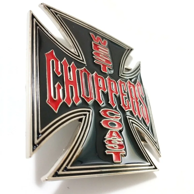 High Quality Males Brand Cross Metal Belt Buckle Unisex Classic Choppers Buckles Men Jeans Accessories 4cm Width Belts Ornaments |