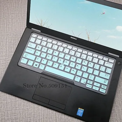 Gradient skyblue 1" чехол для клавиатуры ноутбука для ухода за кожей кожи Dell Latitude 5480 5490 7490 3340 E3340 E5450 E5470 E5490 5491 E5491 E7450 E7470 E7480 7480 - Цвет: Gradient skyblue
