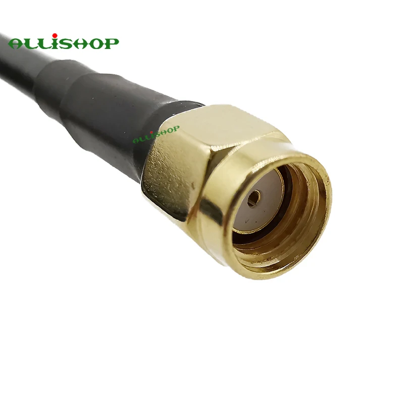 RP SMA штекер RP SMA разъем с RG58 радиочастотный коаксиальный кабель RP-SMA Пигтейл/провод для антенны кабель 1 м 3 м 5 м 8 м 10 м 12 м 15 м