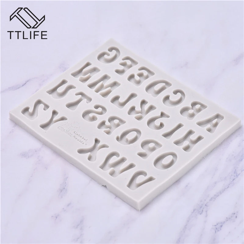 TTLIFE цифровая силиконовая форма для чехлов шоколадного печенья украшения торта
