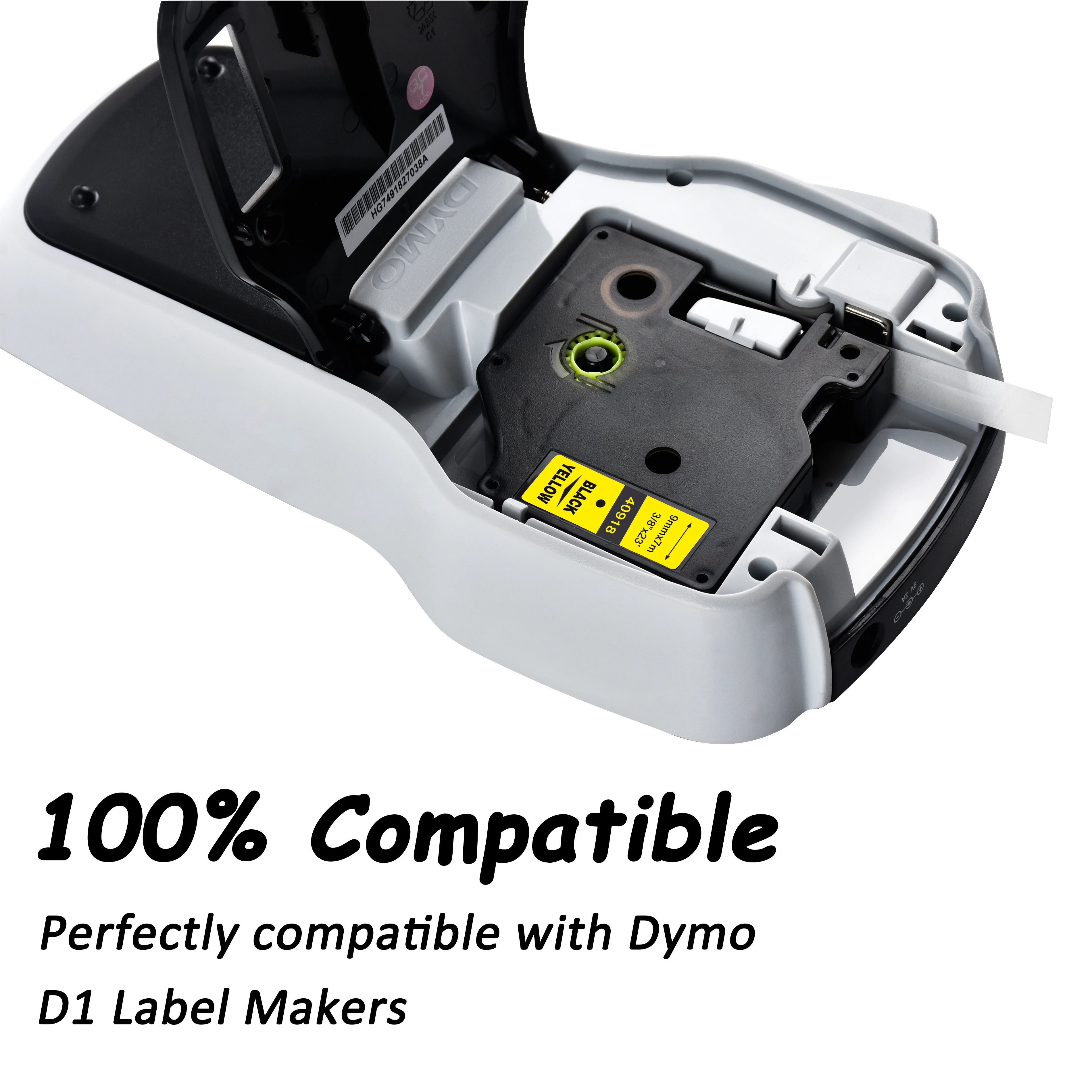 Cidy 40918 Compatible Dymo D1 manager 9mm black on yellow for Label Printer label tape LM 160 280 | Компьютеры и офис