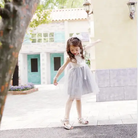 Summer 2020 Baby Girls Clothes Infant Child Party Wedding Dress Lace Bow Children's Princess Tutu Dresses Kids | Детская одежда и